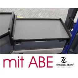 Scania R Ablagetisch Beifahrerseite Kante schwarz Antirutschmatte grau mit ABE