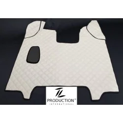 Scania R Streamline Tunnelmatte Handschaltung Kunstleder-Farbe weiß von TL-Production