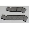 Scania R Streamline Sitzsockelverkleidung 2er-Set für klappbaren Beifahrersitz Kunstleder-Farbe grau Musterbild