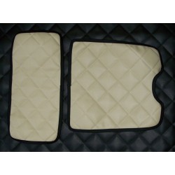 Scania R Streamline Abdeckung für Ablgaefächer Kunstleder-Farbe beige