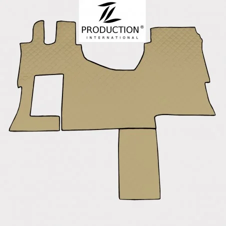 Tunnelmatte Solo Star beige