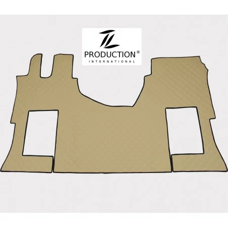 Tunnelmatte für luftgefederten Beifahrersitz beige