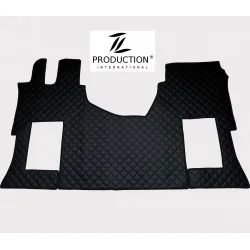 Tunnelmatte für luftgefederten Beifahrersitz schwarz