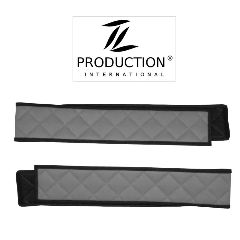 Sitzsockelverkleidung für luftgefederten Beifahrersitz in grau