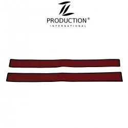 Sitzsockelverkleidung für drehbaren Beifahrersitz Kunstleder dunkelrot