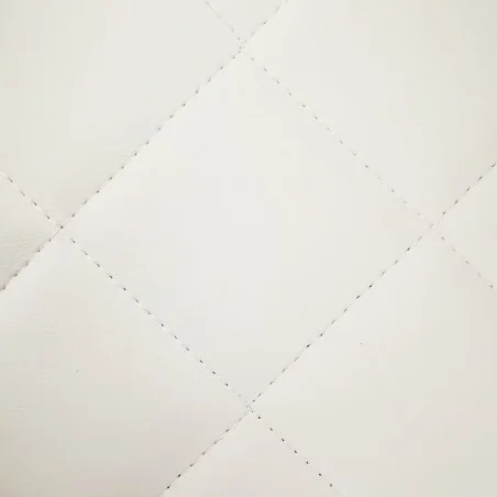 Materialmuster Kunstleder in weiß