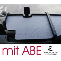 MAN TGX Mittelablagetisch mit Ausschnitt in schwarz-grau mit ABE vom KBA