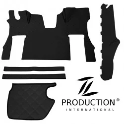 Scania S New Generation Kunstleder-Set groß für drehbaren Beifahrersitz schwarz