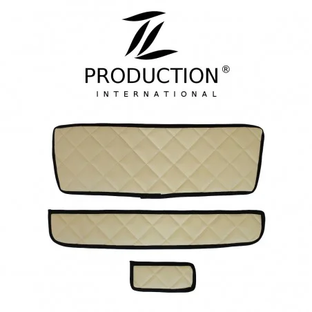 Abdeckung Ablagefach in beige