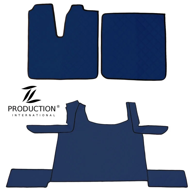 MAN TGX ab 2020 Kunstleder-Set klein in dunkelblau