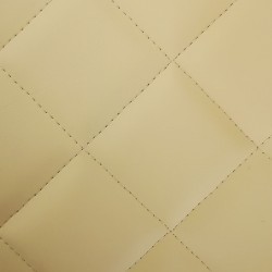 Material-Muster Kunstleder Farbe beige