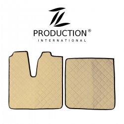 MAN TGX ab 2020 Kunstleder Fußmatten in beige