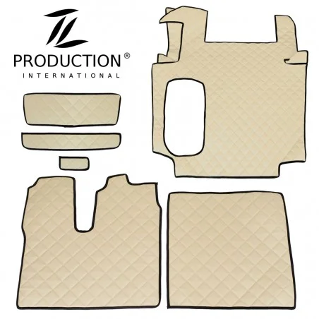 MAN TGX bis 2017 Kunstleder-Set in beige