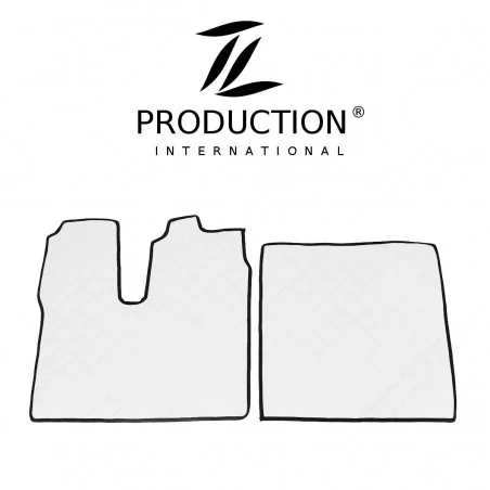 MAN TGX bis 2017 Fußmatten in weiß