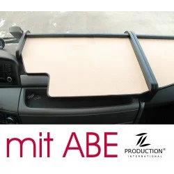 MAN TGS bis 2018 Mittelablagetisch  schwarz-beige mit ABE