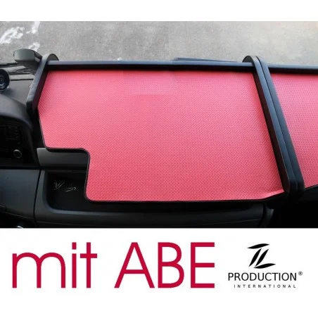 MAN TGS Mittelablagetisch in schwarz-rot mit ABE