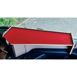 Ford F-MAX durchgehender LKW-Tisch beige-rot Beispielbild