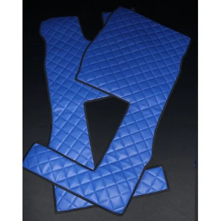 VOLVO FH ab 2021 Fußmatten-Set Kunstleder in blau atoll