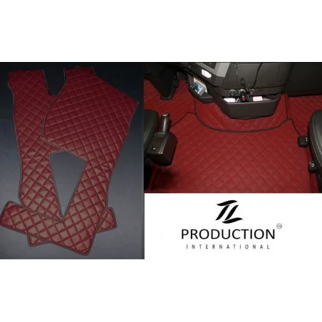 VOLVO FH ab 2021 Kunstleder-Set klein Kunstleder-Farbe bordeaux