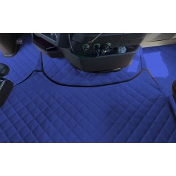 Tunnelabdeckung und Fußmatten Volvo FH ab 2021 blau