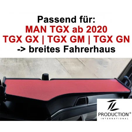 MAN TGX ab 2020 durchgehender LKW-Tisch mit breitem Fahrerhaus